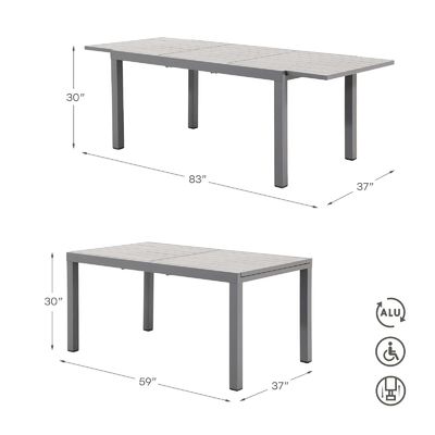 50ポンド テーブル 体重 AJUNION 高級レストラン ガーデン 家具 ミックス ワイカー チェアセット