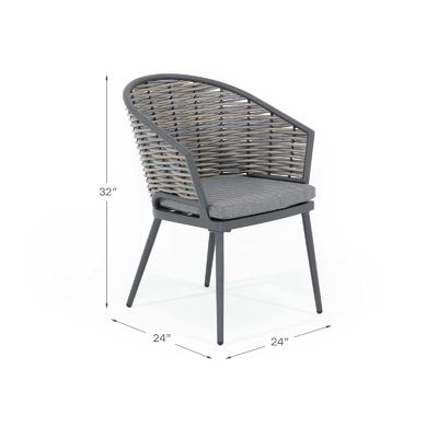 50ポンド テーブル 体重 AJUNION 高級レストラン ガーデン 家具 ミックス ワイカー チェアセット