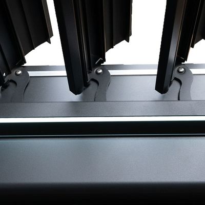 アーチ・デザイン AJUNION 3x4M アルミ バイオクライマティック 露天生活用のロウバード・ペルゴラ