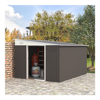 11x9ft メタル 屋外 倉庫 庭 建物 棚 粉末 塗装 仕上げ