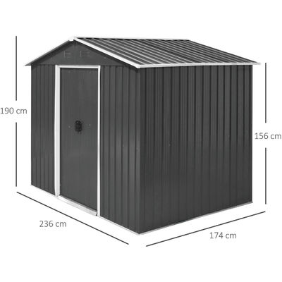 カラー 鋼板 鋼筋 鉄筋 外庭 屋根 金属 倉庫 シェード AJUNION 8x6ft