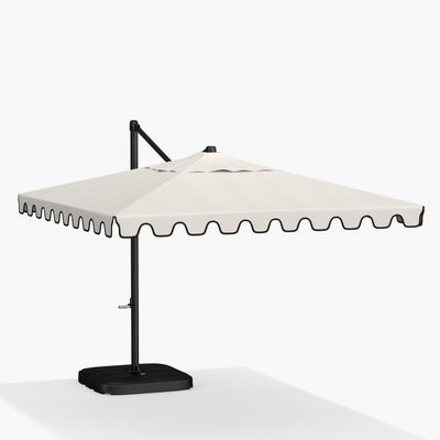 18"W x 103"H AJUNION 商業レストラン用の現代アルミ防水傘