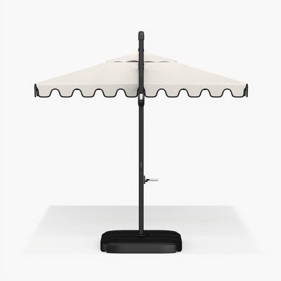 18"W x 103"H AJUNION 商業レストラン用の現代アルミ防水傘