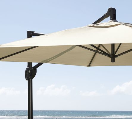 16.5"L×6"W×90"H 傘 パッケージ 高級 アルミ パティオ 傘 もっとオプション