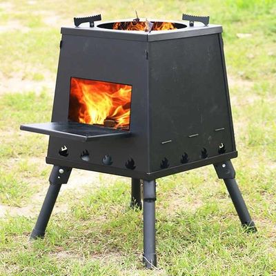刺身や印刷 炎の穴 キャンプやハイキング用の持ち運び可能な薪炉