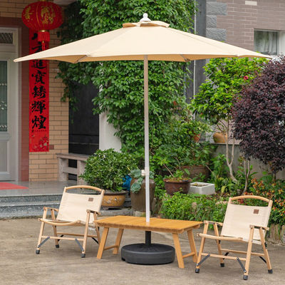 キャンプ 丸い アルミ センター 柱 傘 屋外 レストラン カフェ ホテル ガーデン ビーチ
