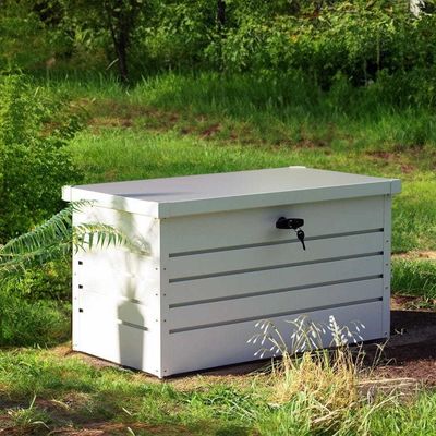 ガーデンツールとクッションのためのガルバン化鋼の屋外収納箱 持続可能なデザイン