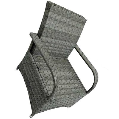 丸いテーブル 屋外食堂家具 4人座用庭セット AJUNION