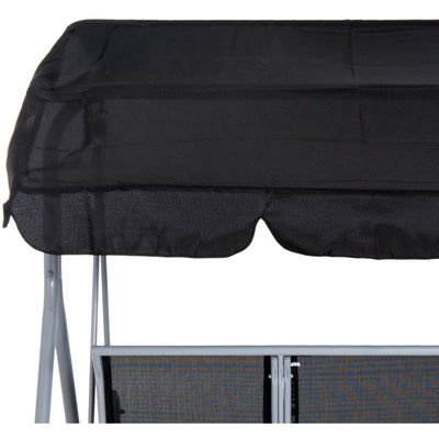 170W x 153Hcm メタル 屋外 スイングチェア ガーデンベンチ ハンキング ハンマックチェア ポーチ スイング