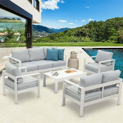 バルコニー ガーデン 家具セット L73"xW26"xH25" 3人座ソファー L43"xW24"xH16"テーブル