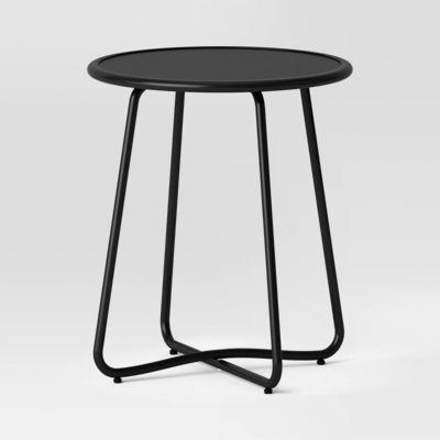 AJUNION 3pc メタルパティオ ビストロセット 庭ソファとバルコニー家具に最適