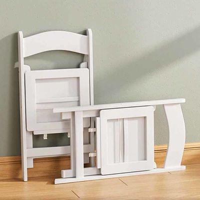 ホテル 結婚式のための現代的なシンプル 小型 持ち運び可能な 白色 プラスチック 樹脂 折りたたむ食卓
