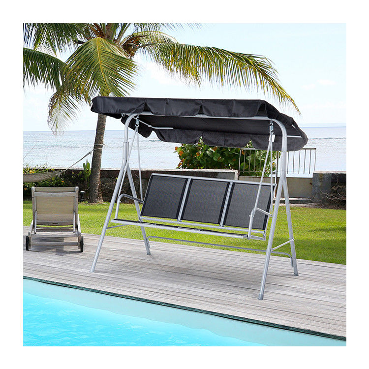 170W x 153Hcm メタル 屋外 スイングチェア ガーデンベンチ ハンキング ハンマックチェア ポーチ スイング